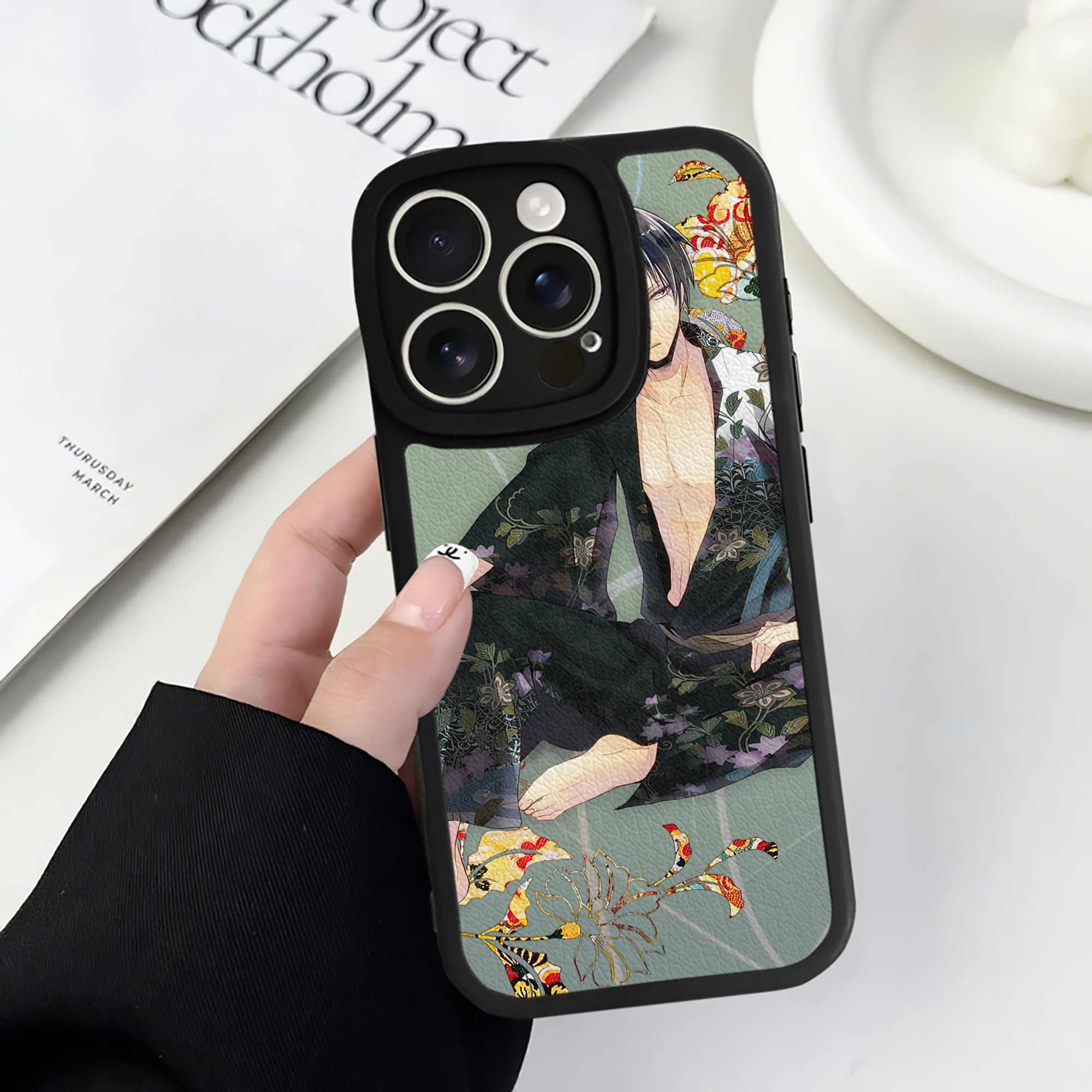（画像用） 進撃の巨人 Attack on Titan 【iPhone 16シリーズ対応】シリコンスマホケース（レザー調） 材質：シリコン